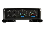 Dakota Digital 1987-1991 Ford Pickup/Bronco VHX Black Blue Display Gauge Kit VHX-87F-PU-K-B
