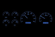 Dakota Digital 1987-1991 Ford Pickup/Bronco VHX Black Blue Display Gauge Kit VHX-87F-PU-K-B