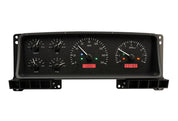 Dakota Digital 1987-1991 Ford Pickup/Bronco VHX Black Red Display Gauge Kit VHX-87F-PU-K-R