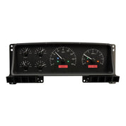 Dakota Digital 1987-1991 Ford Pickup/Bronco VHX Black Red Display Gauge Kit VHX-87F-PU-K-R