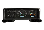 Dakota Digital 1987-1991 Ford Pickup/Bronco VHX Black White Display Gauge Kit VHX-87F-PU-K-W