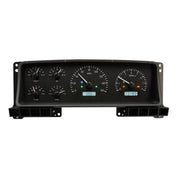 Dakota Digital 1987-1991 Ford Pickup/Bronco VHX Black White Display Gauge Kit VHX-87F-PU-K-W