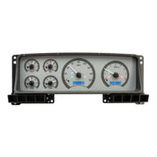 Dakota Digital 1987-1991 Ford Pickup/Bronco VHX Silver Blue Display Gauge Kit VHX-87F-PU-S-B