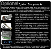 Dakota Digital 1969 Chevrolet Camaro VHX Gauge Kit VHX-69C-CAM