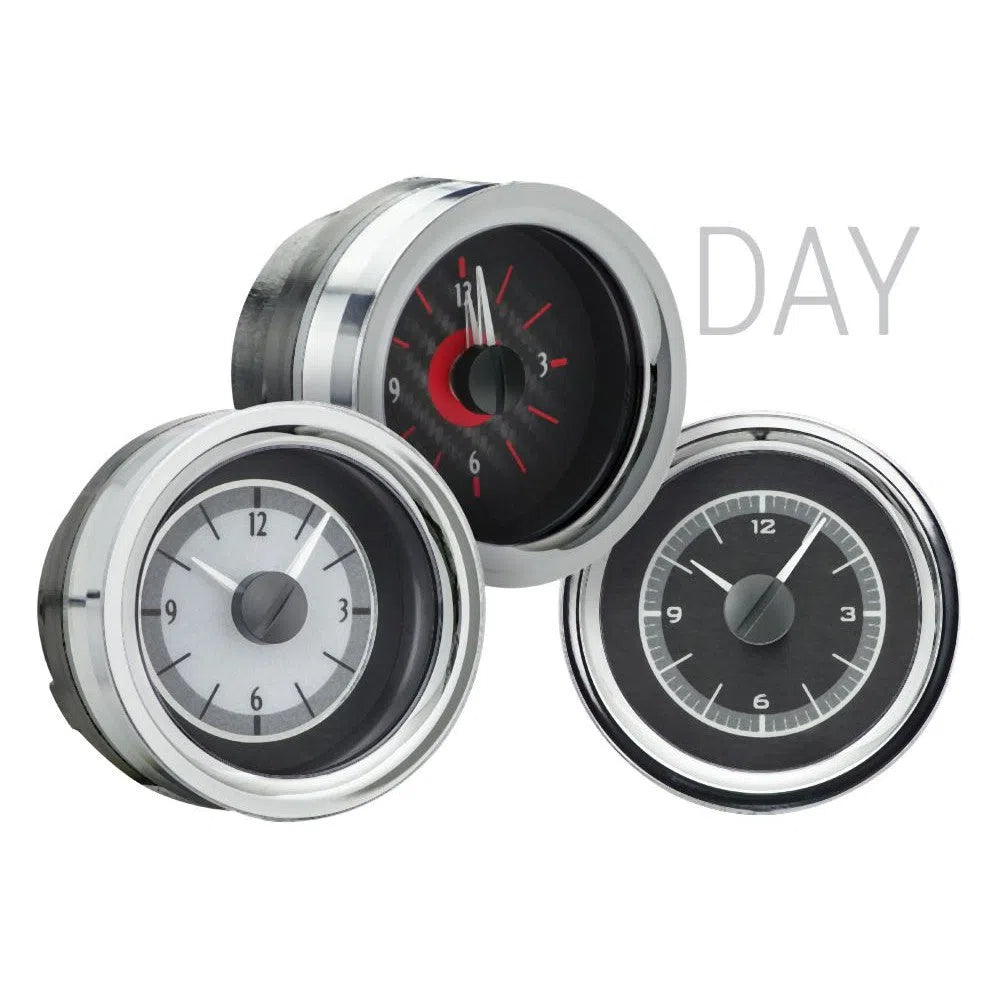 Dakota Digital 1951-1952 Chevrolet Car Analog Clock For VHX Gauge Kit VLC-51C