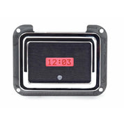 1940 Ford Car Digital Clock, Black Alloy Style Face, Red Display