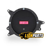 Reloj digital Ford Mustang 1969-70, esfera de aleación negra, pantalla roja