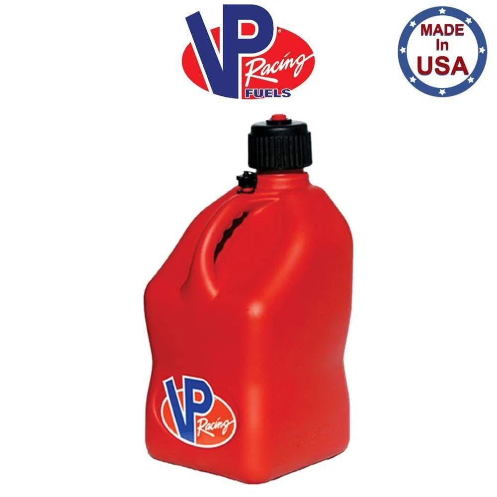 VP Racing Shop, Tools & Trailers Red / 1 / 0 VP Racing Fuel Jugs Square 5 Gallon (Specify #, Color & Hose) Gas Can