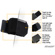 SuperATV Polaris RZR XP 1000 2014-2023 Rear Vented Windshield RWS-P-RZR-1K-V-76