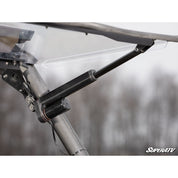 SuperATV Yamaha Wolverine RMAX MaxDrive Power Flip Windshield PFWS-Y-RMAX-70