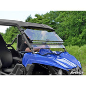 SuperATV Yamaha Wolverine Scratch Resistant Flip Windshield FWS-Y-WV-70