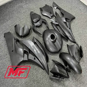 Monster Fairings Full Kit Yamaha R6 06-07 Carbon Fiber Style + Windshield + Gas Tank Cover