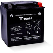 Yuasa Maintenance Free YIX30L 12 Volt Battery YUAM7230L