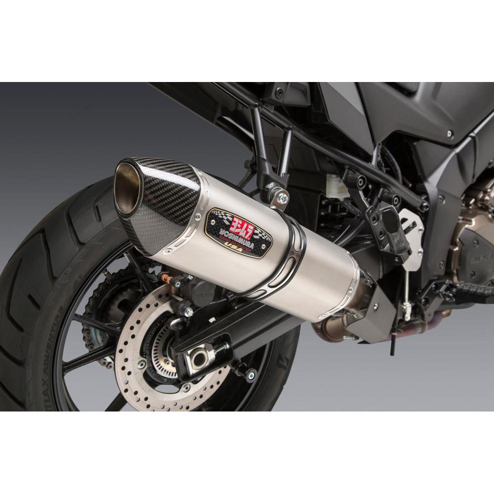 Yoshimura Street Exhaust Slip-on R-77 Stainless - 11632B0520