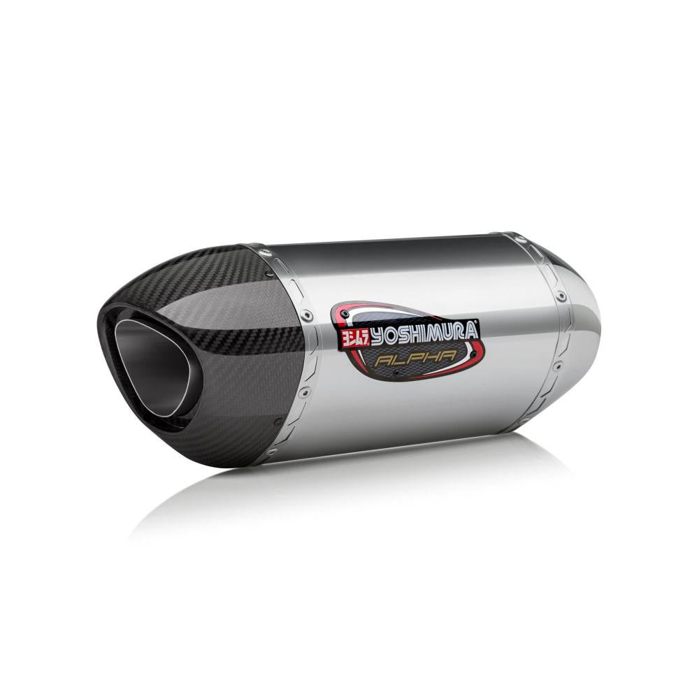 Yoshimura Street Exhaust Slip-on Alpha Stainless - 13141EM520