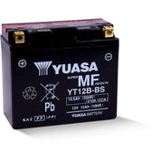 Yuasa Maintenance Free YT12BBS 12 Volt Battery YUAM6212B