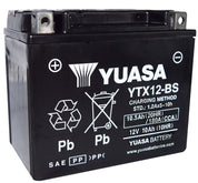 Yuasa Maintenance Free YTX12BS 12 Volt Battery YUAM3RH2STWN