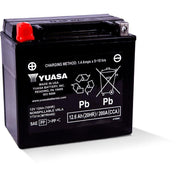 Yuasa Maintenance Free YTX14 12 Volt Battery YUAM7RH4S