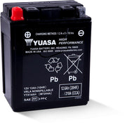 Yuasa Maintenance Free YTX14AH 12 Volt Battery YUAM72H4A