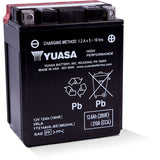 Yuasa Maintenance Free YTX14AHLBS 12 Volt Battery YUAM62H4L