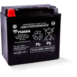 Yuasa Maintenance Free YTX14H 12 Volt Battery YUAM7RH4H