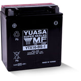 Yuasa Maintenance Free YTX16BS1 12 Volt Battery YUAM32X61