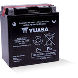 Yuasa Maintenance Free YTX20CHBS 12 Volt Battery YUAM6220C