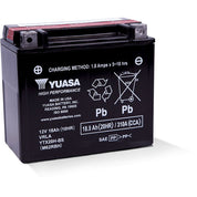 Yuasa Maintenance Free YTX20HBS 12 Volt Battery YUAM62RBH