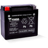 Yuasa Maintenance Free YTX20H 12 Volt Battery YUAM72RBH
