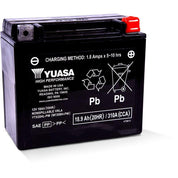 Yuasa Maintenance Free YTX20HLPW 12 Volt Battery YUAM720BH-PW
