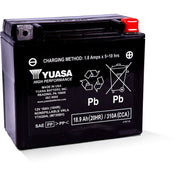 Yuasa Maintenance Free YTX20HL 12 Volt Battery YUAM720BH