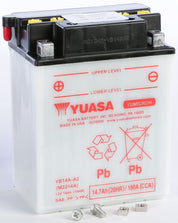 Yuasa Conventional YB14AA2 12 Volt Battery YUAM2214AIND