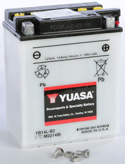 Yuasa Conventional YB14LB2 12 Volt Battery YUAM2214BIND