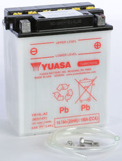 Yuasa Conventional YB14LA2 12 Volt Battery YUAM2214YIND