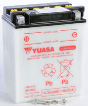 Yuasa Conventional YB14B2 12 Volt Battery YUAM224B2IND