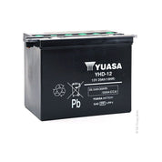 Yuasa Conventional YHD12 12 Volt Battery YUAM22H12TWN