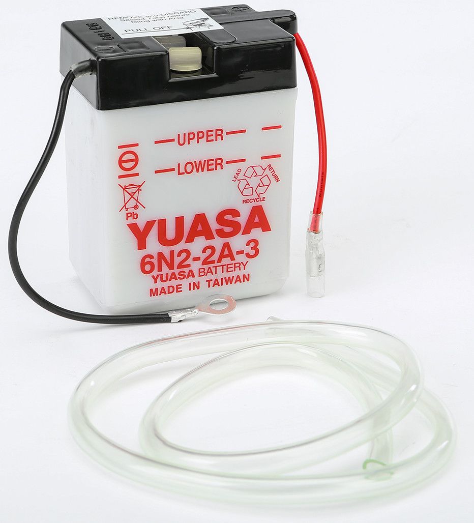 Yuasa Conventional 6N22A3 6 Volt Battery YUAM2623A