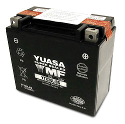 Yuasa Maintenance Free YTX20L-BS 12 Volt Battery YUAM320BS