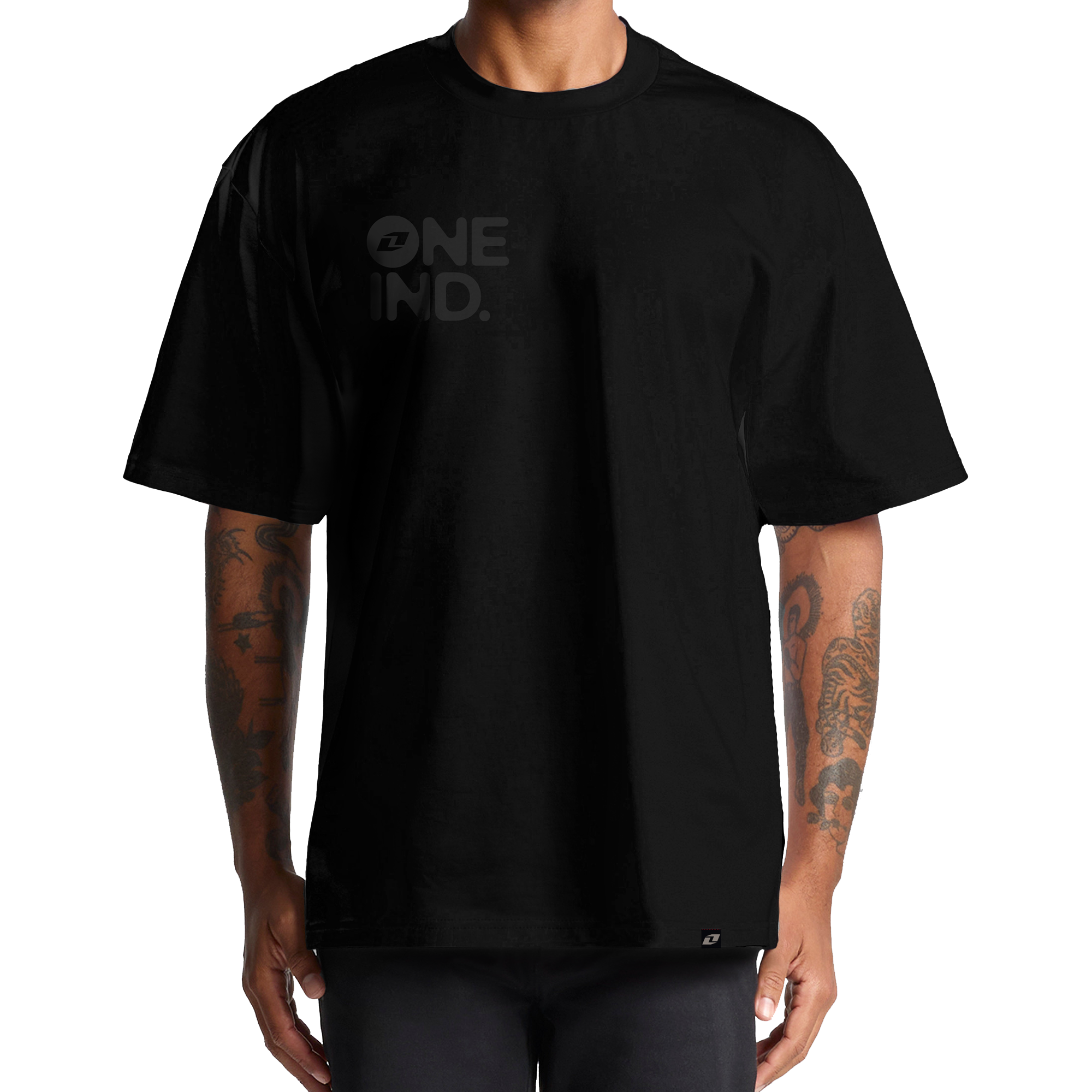Motocross Tee 15 One Industries ONE by HVT Premium Black Tee