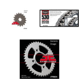 530H Chain Natural,Front & Rear Sprocket Kit YAMAHA XS400 Special II 1980-1981