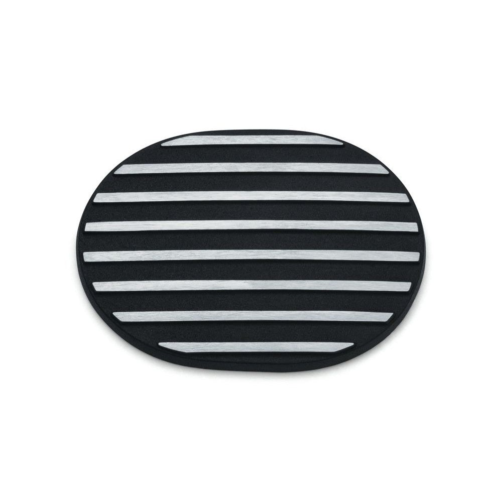 Kuryakyn Finned Line Front Primary Accent Trim Black Cover Harley Touring 17-18