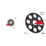 JT SPROCKETS Front and Rear Steel Sprocket Kit for OffRoad HONDA XL125 1976-1978