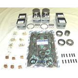Kit de reconstrucción de cabezal de potencia WSM para Yamaha 150-225 HP, 6 cilindros, 92-08, 0.020 sobre platino
