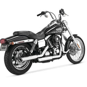 Vance And Hines Twin Slash Muffler 3in Slip On Exhaust Chrome With Fuelpak FP3