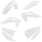 Acerbis White Standard Plastic Kit for Husqvarna - 2726560002
