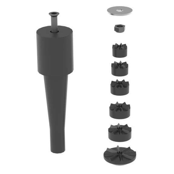 Ram Mounts Stem Mount Hardware Kit Black - RAM-HAR-B-342