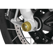 Kuryakyn Lodestar Front Axle Sliders Gold