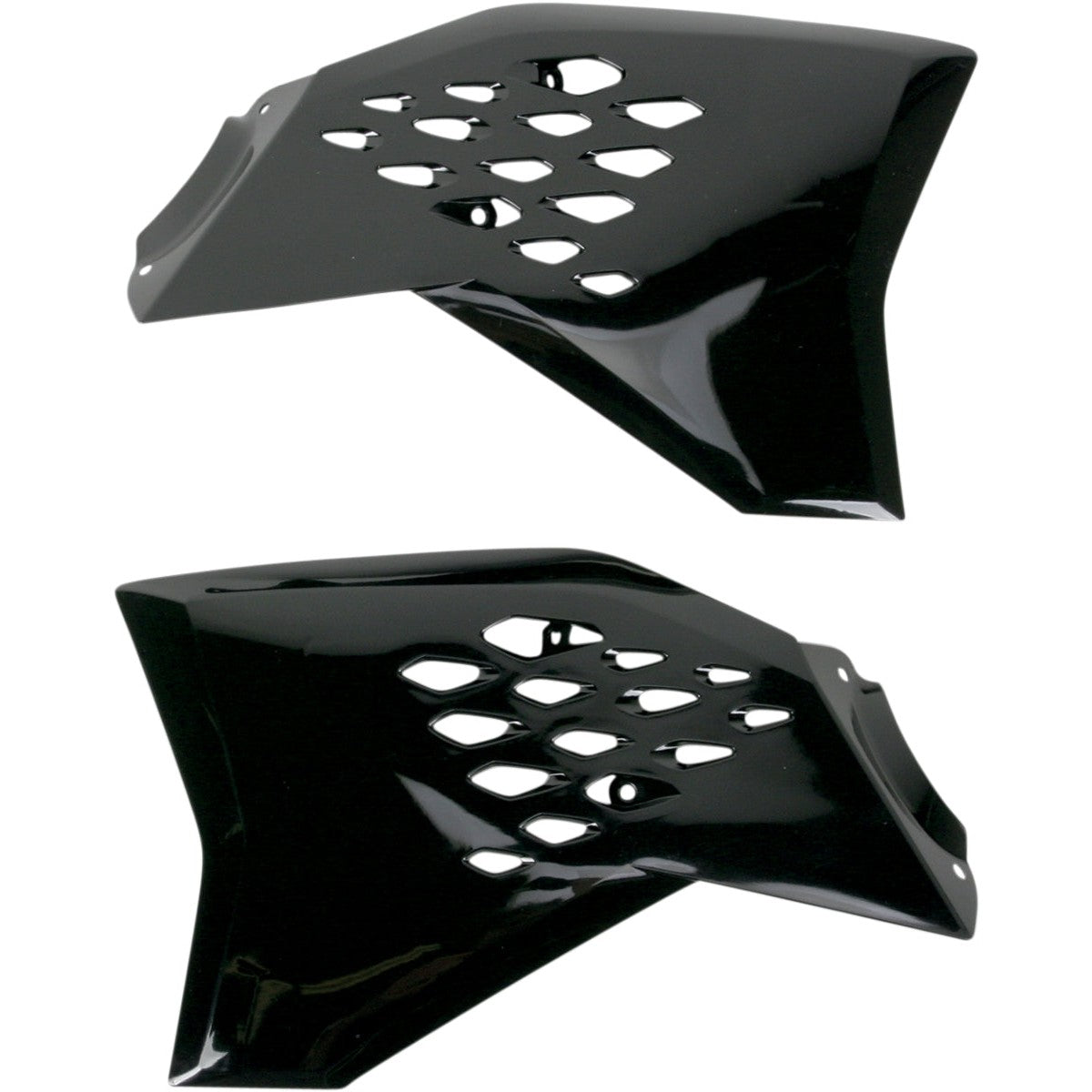 UFO PLASTICS KT04009-001 RAD SHR BK KTM65SX