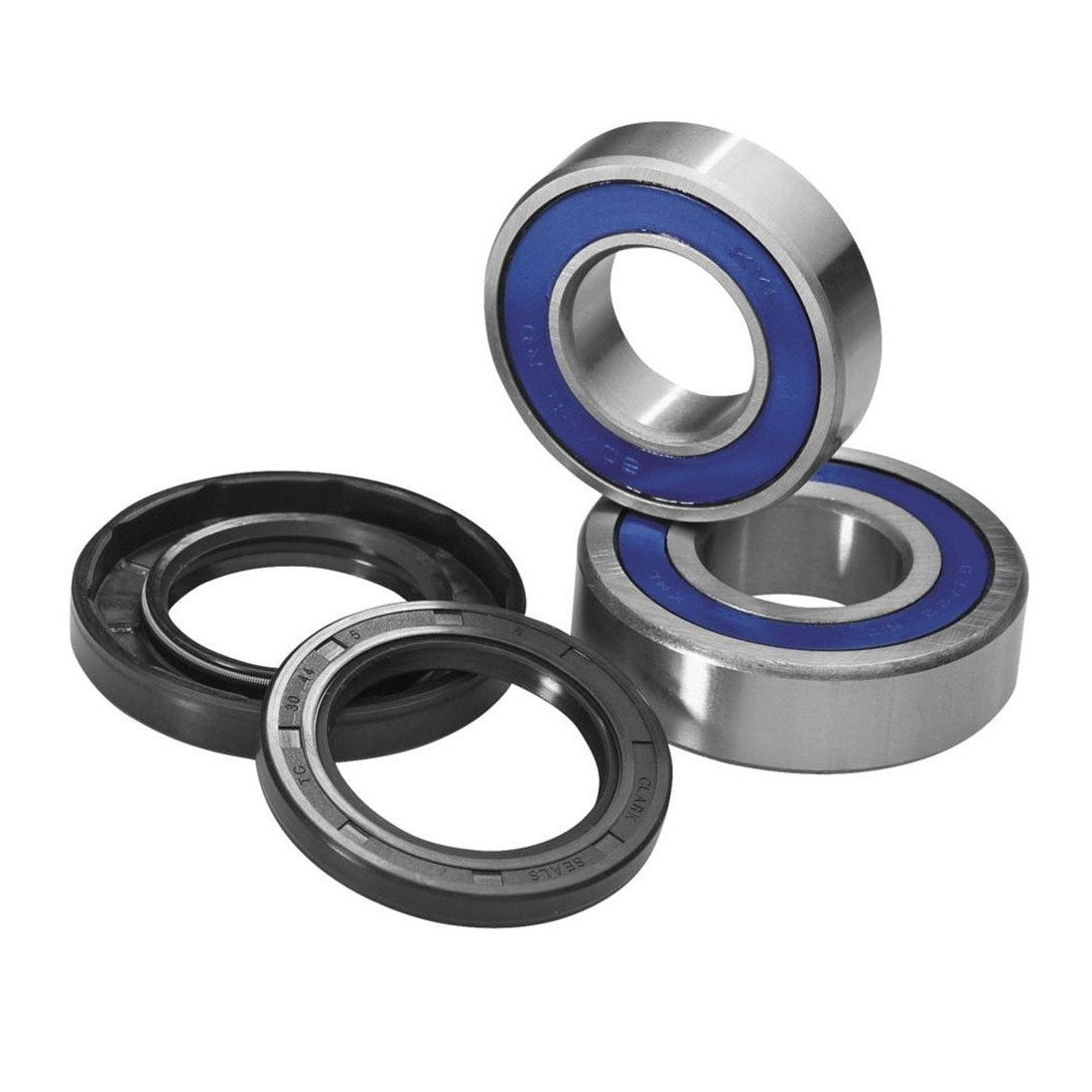 All Balls Front and Rear Wheel Bearing Kits for Honda Z-50RD 1986