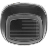 Kuryakyn Tracer Smoke US Flag LED Taillights with License Light 2927